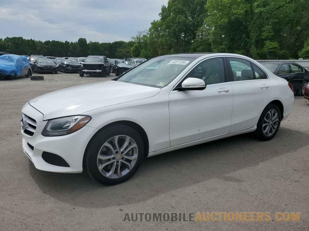 55SWF4KB8FU080252 MERCEDES-BENZ C-CLASS 2015