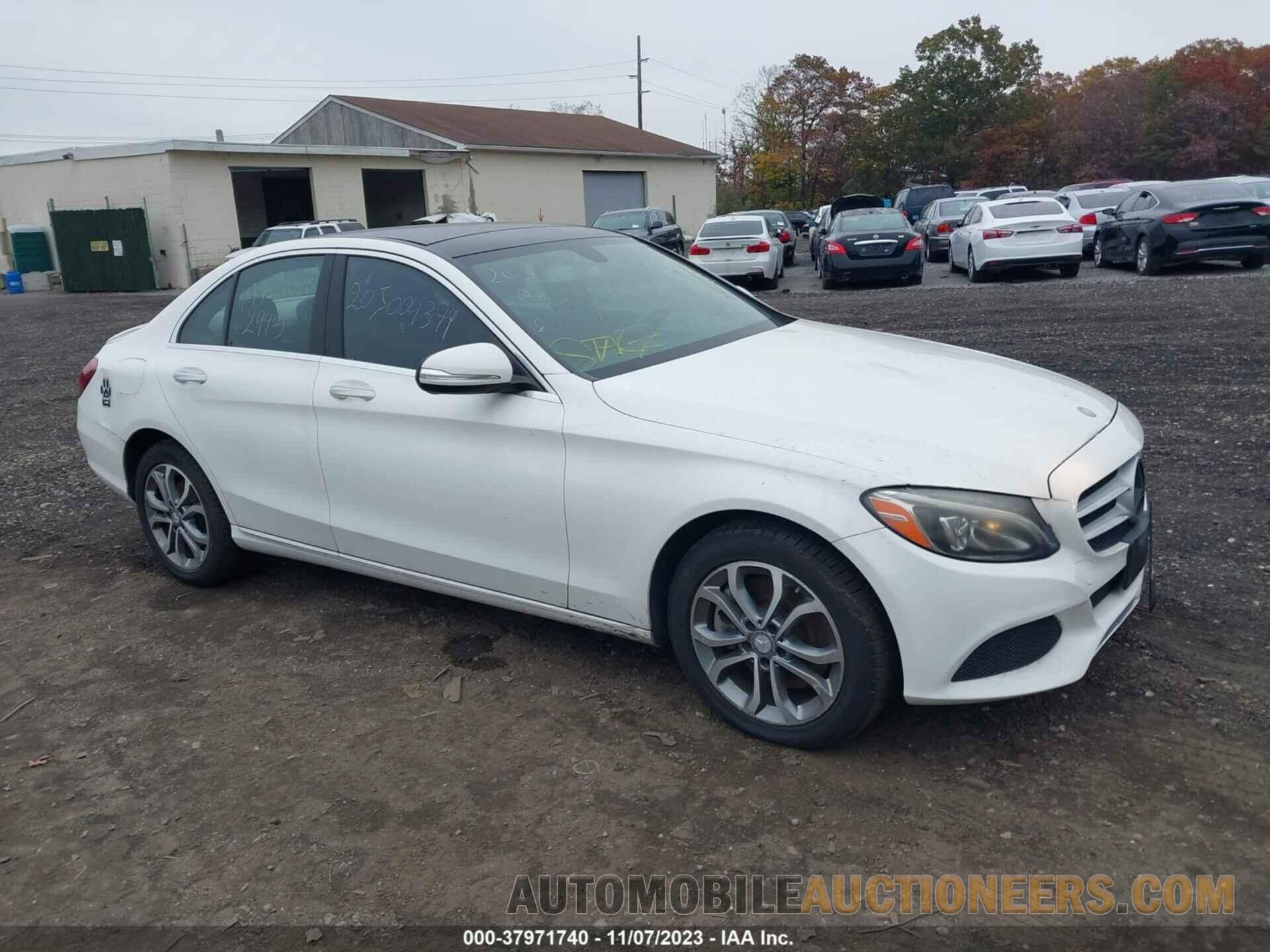 55SWF4KB8FU080896 MERCEDES-BENZ C-CLASS 2015