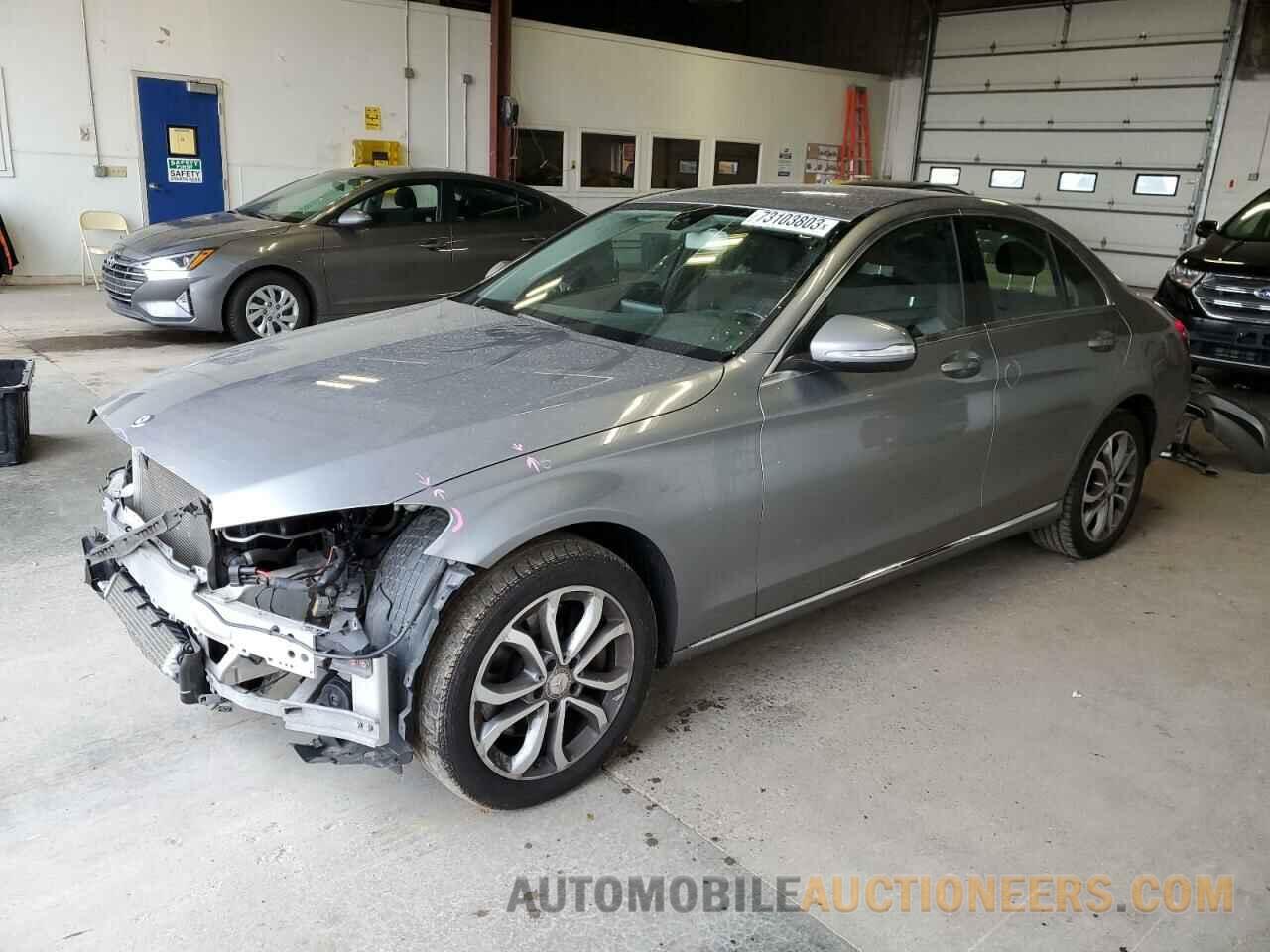 55SWF4KB8FU082440 MERCEDES-BENZ C-CLASS 2015