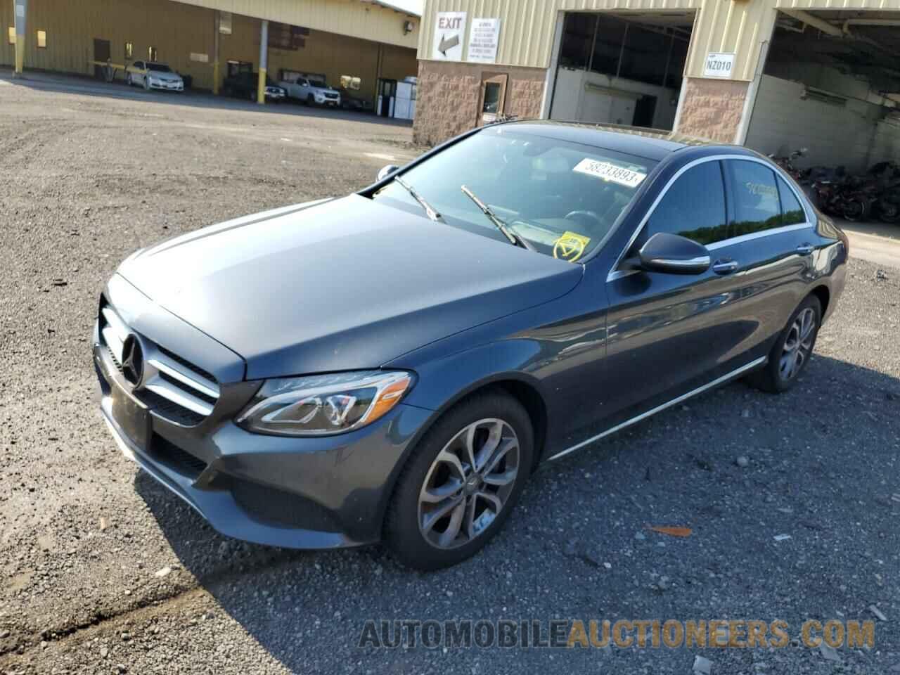 55SWF4KB8FU084592 MERCEDES-BENZ C-CLASS 2015