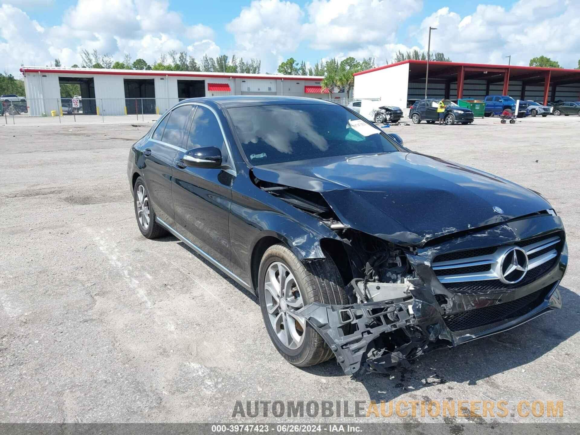 55SWF4KB8FU093132 MERCEDES-BENZ C 300 2015