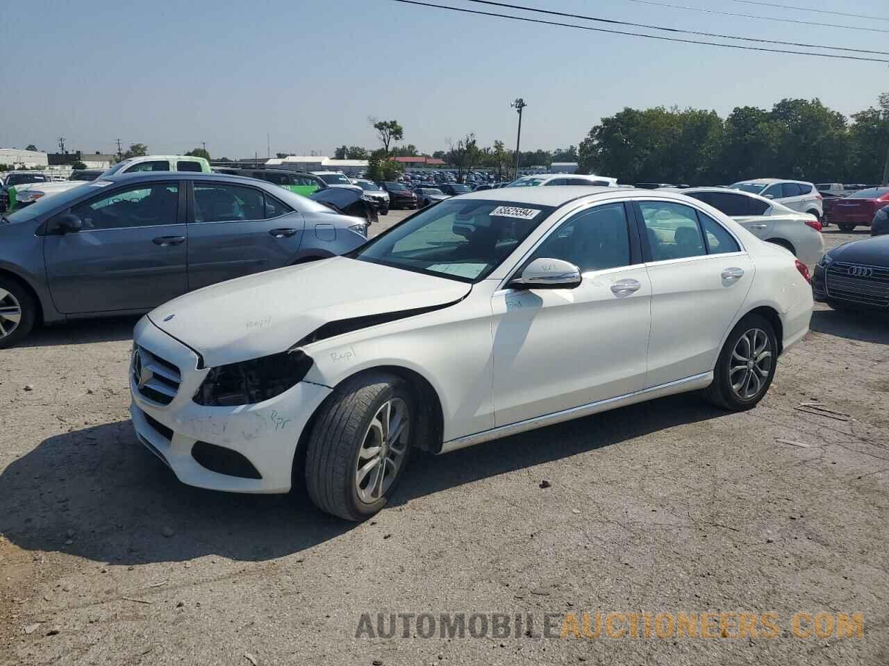 55SWF4KB8FU093776 MERCEDES-BENZ C-CLASS 2015