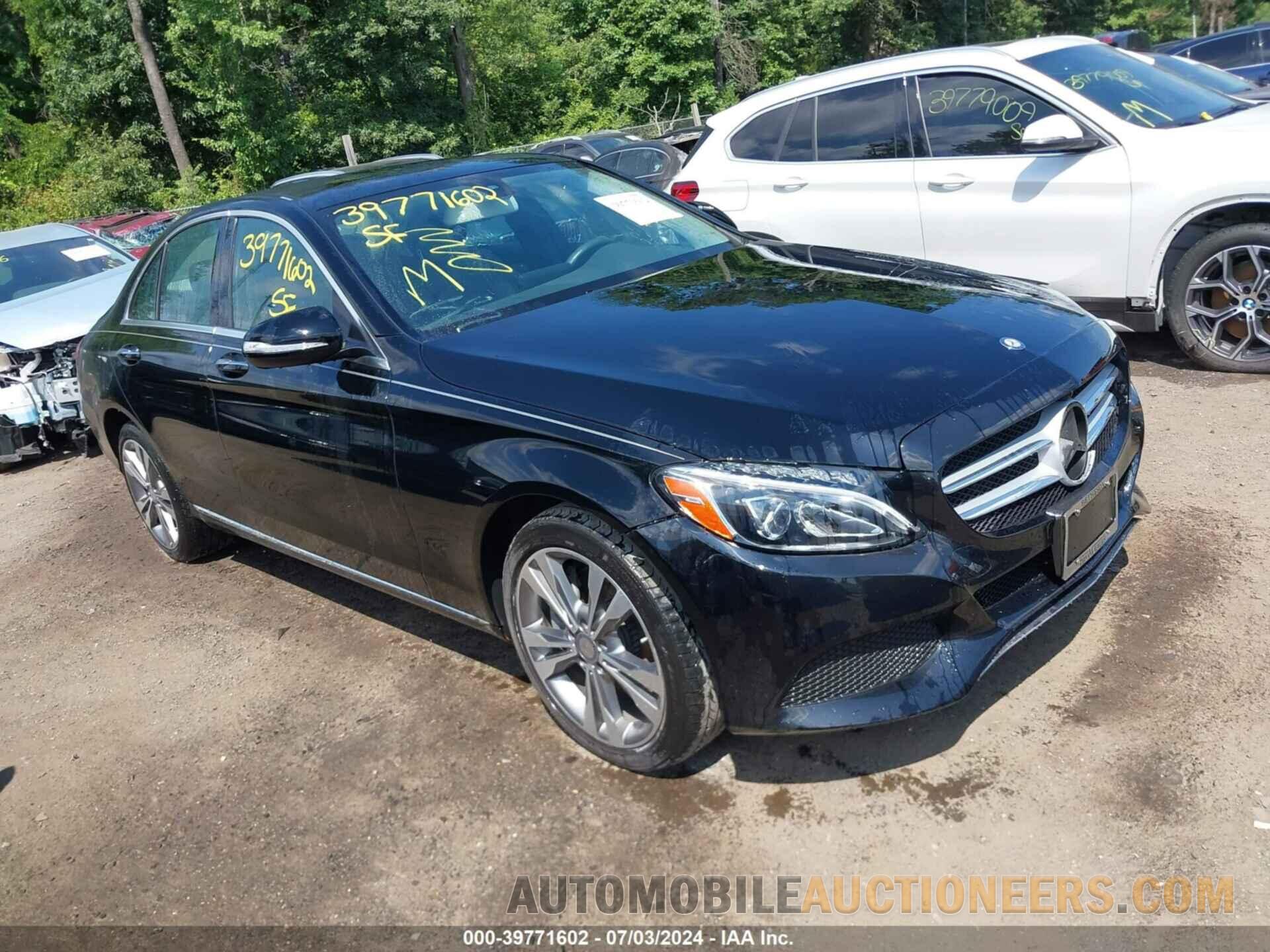 55SWF4KB8FU094345 MERCEDES-BENZ C 300 2015