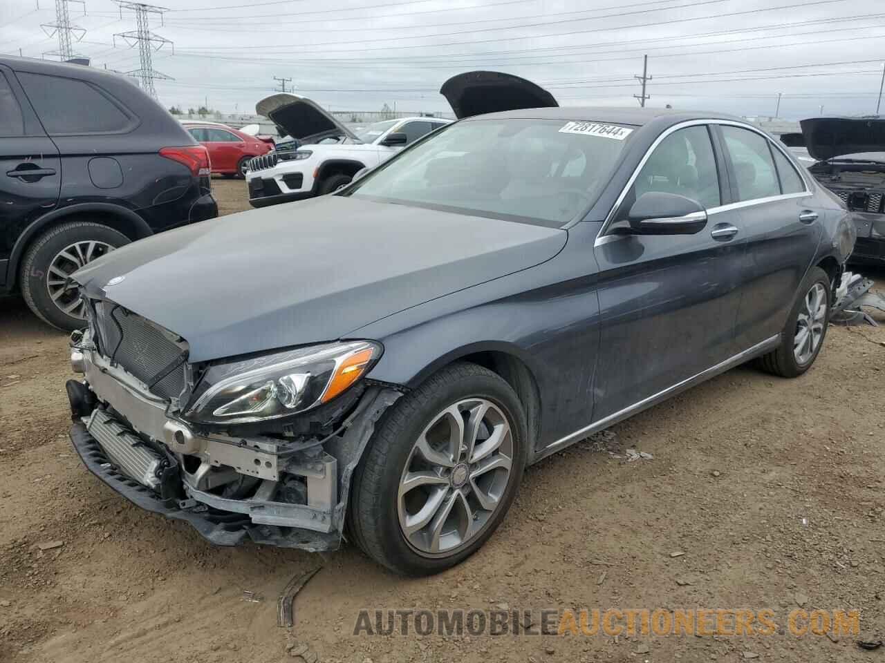 55SWF4KB8FU094586 MERCEDES-BENZ C-CLASS 2015