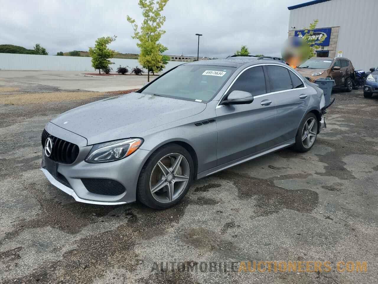 55SWF4KB8GU098445 MERCEDES-BENZ C-CLASS 2016