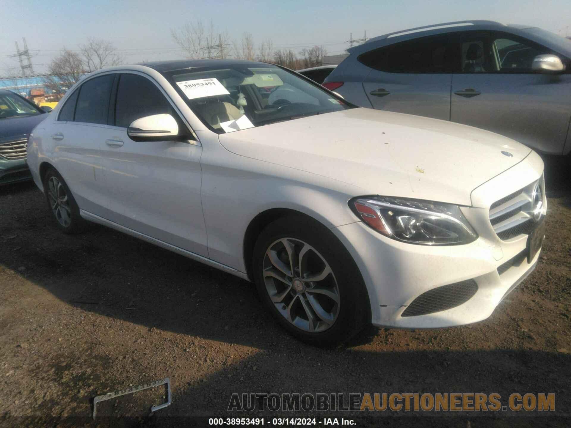 55SWF4KB8GU100257 MERCEDES-BENZ C 300 2016