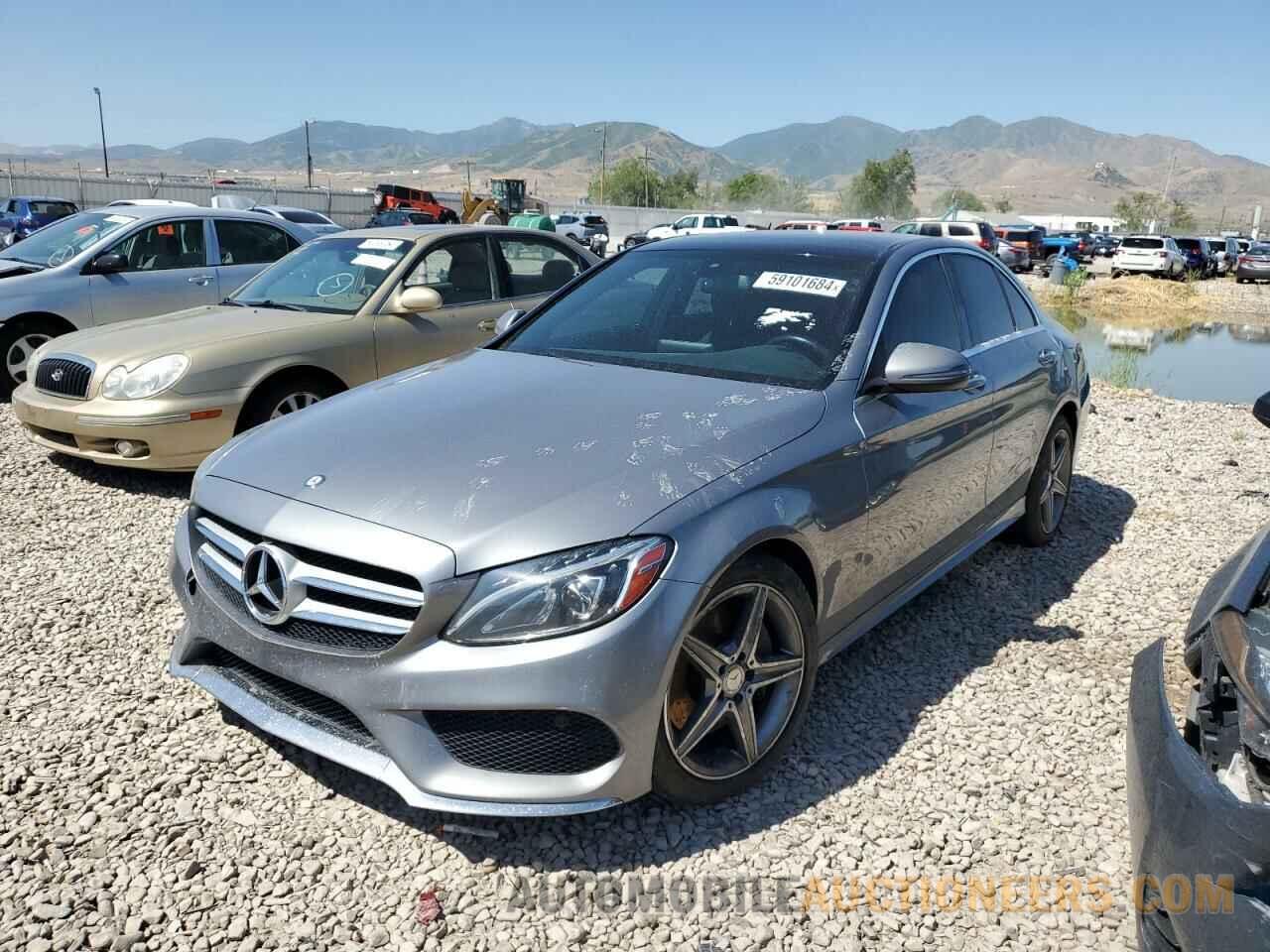 55SWF4KB8GU100663 MERCEDES-BENZ C-CLASS 2016