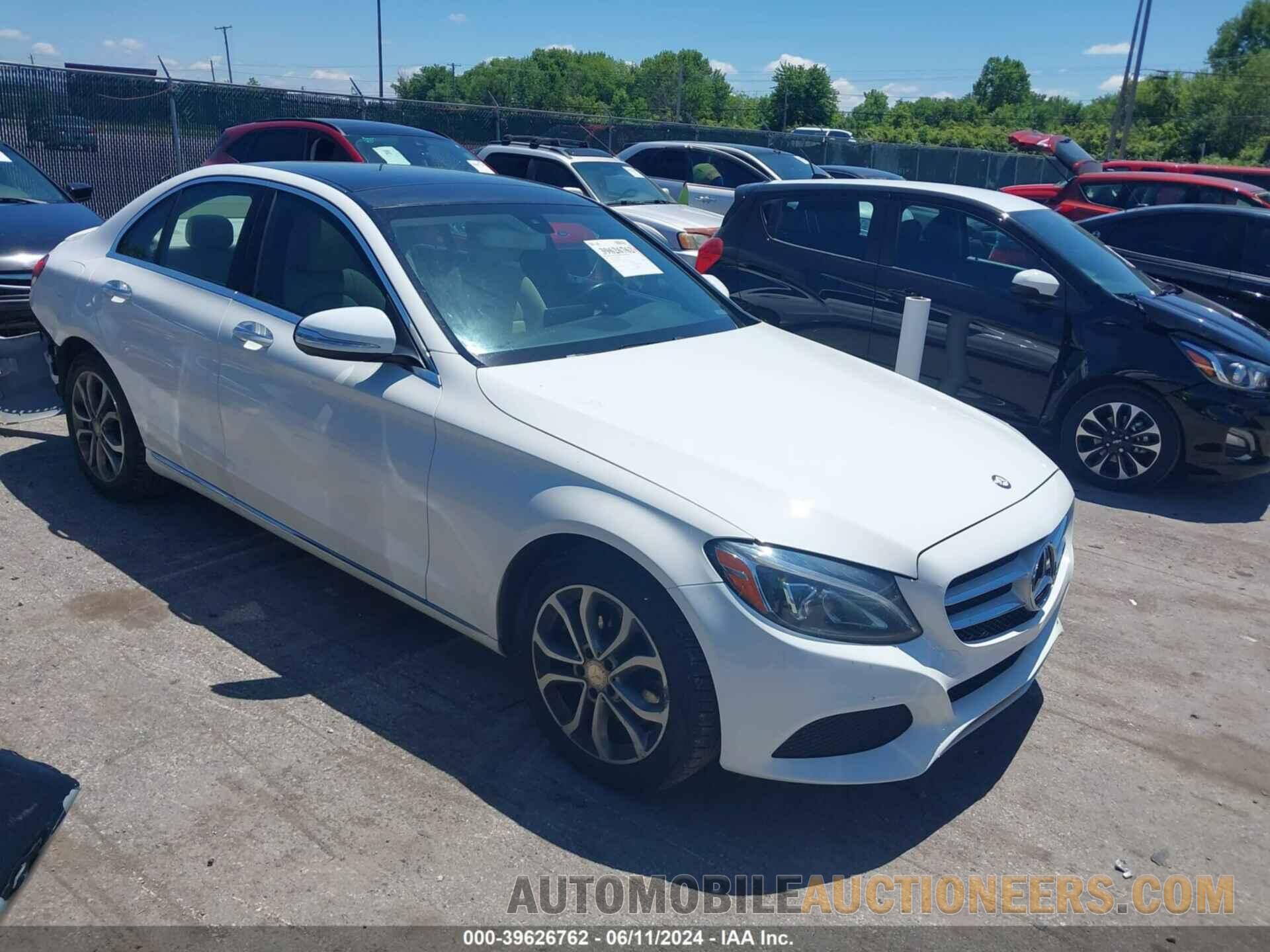 55SWF4KB8GU103286 MERCEDES-BENZ C 300 2016