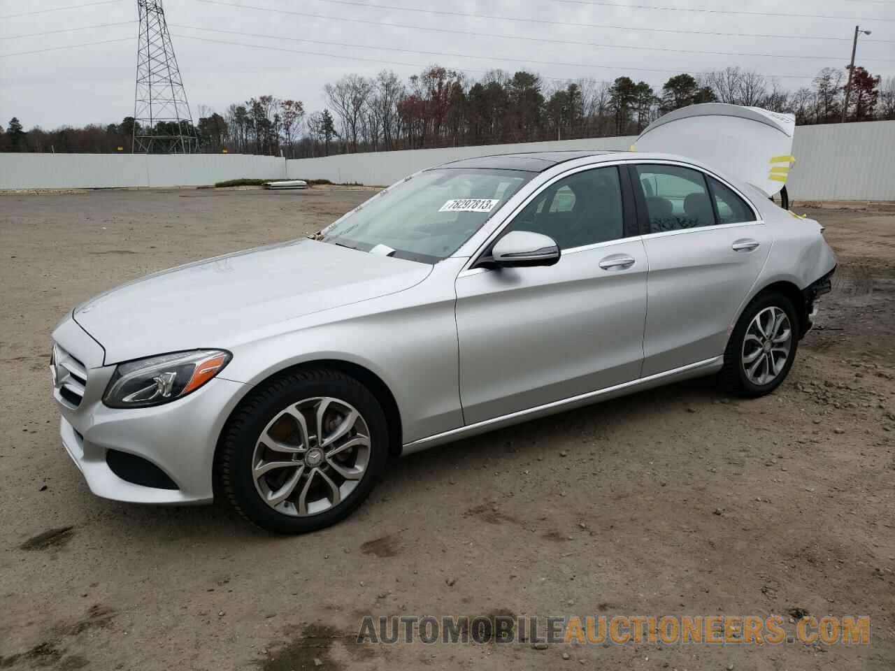 55SWF4KB8GU103627 MERCEDES-BENZ C-CLASS 2016