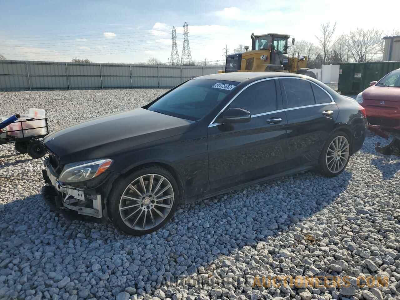 55SWF4KB8GU105507 MERCEDES-BENZ C-CLASS 2016