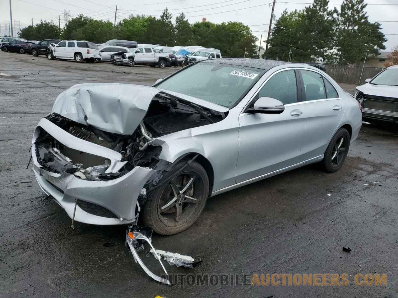 55SWF4KB8GU105605 MERCEDES-BENZ C-CLASS 2016