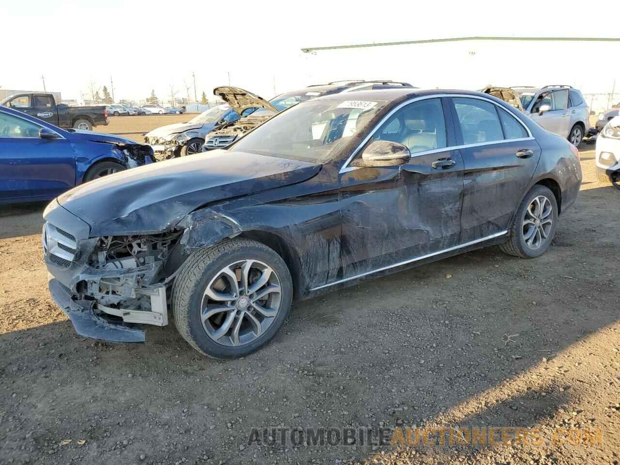 55SWF4KB8GU107290 MERCEDES-BENZ C-CLASS 2016