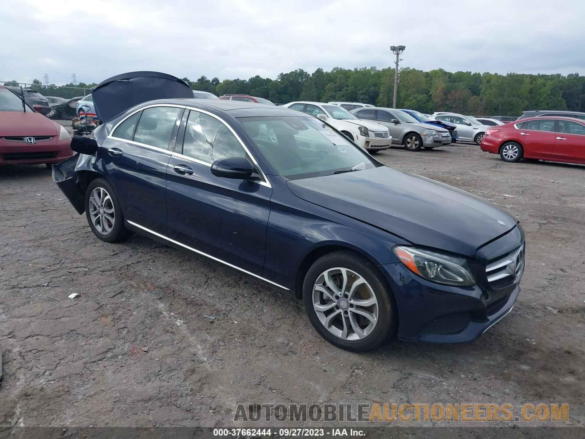 55SWF4KB8GU116734 MERCEDES-BENZ C-CLASS 2016