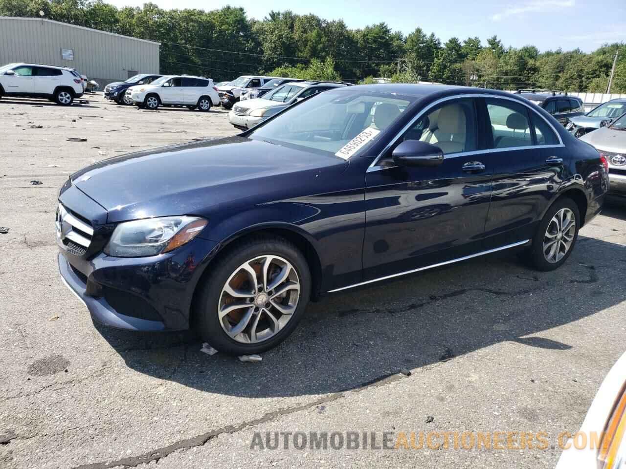 55SWF4KB8GU118628 MERCEDES-BENZ C-CLASS 2016