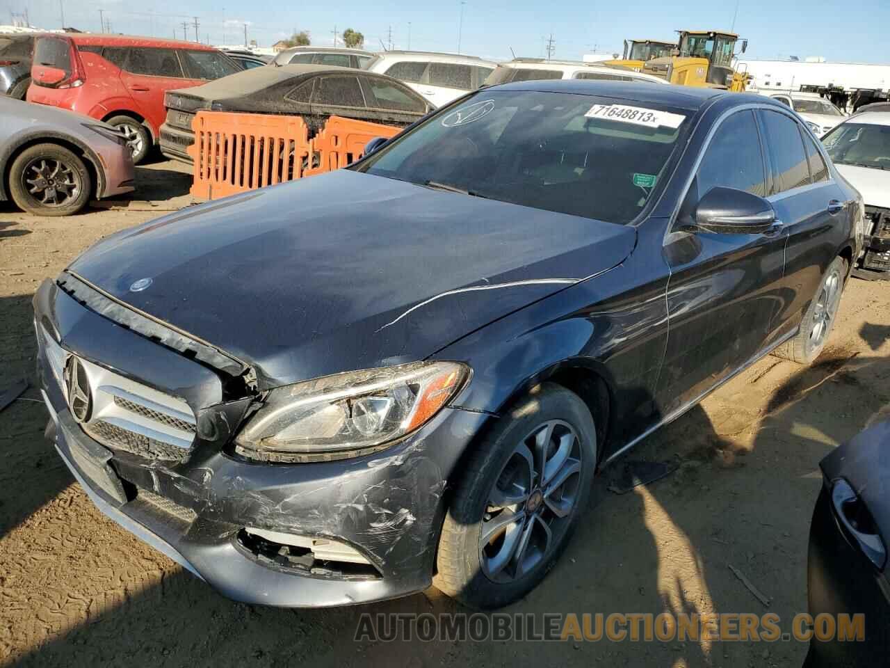 55SWF4KB8GU119391 MERCEDES-BENZ C-CLASS 2016