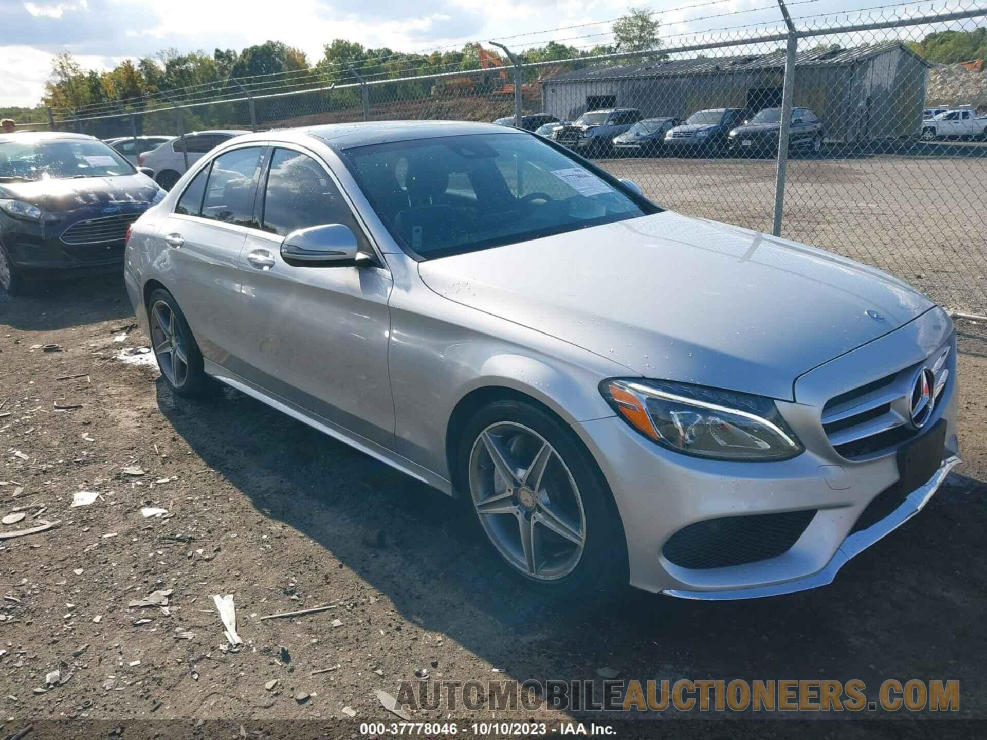 55SWF4KB8GU122565 MERCEDES-BENZ C-CLASS 2016