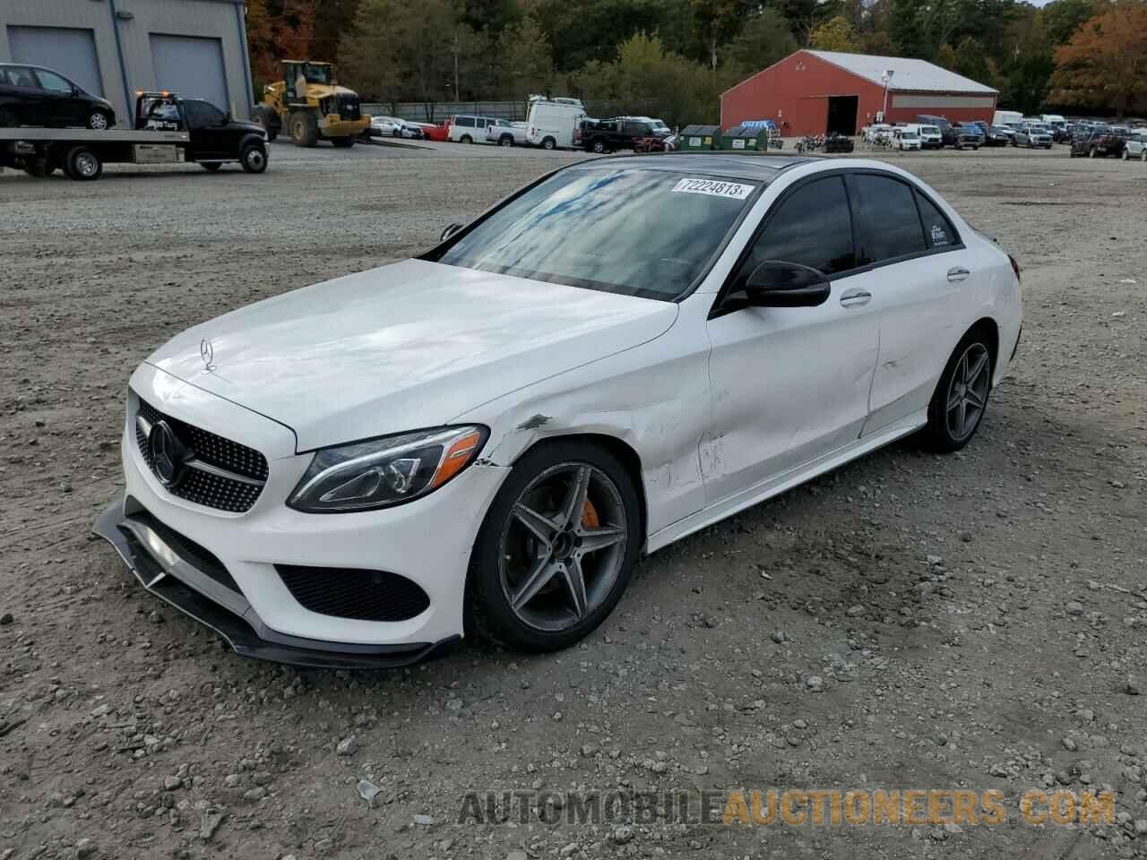 55SWF4KB8GU125658 MERCEDES-BENZ C-CLASS 2016