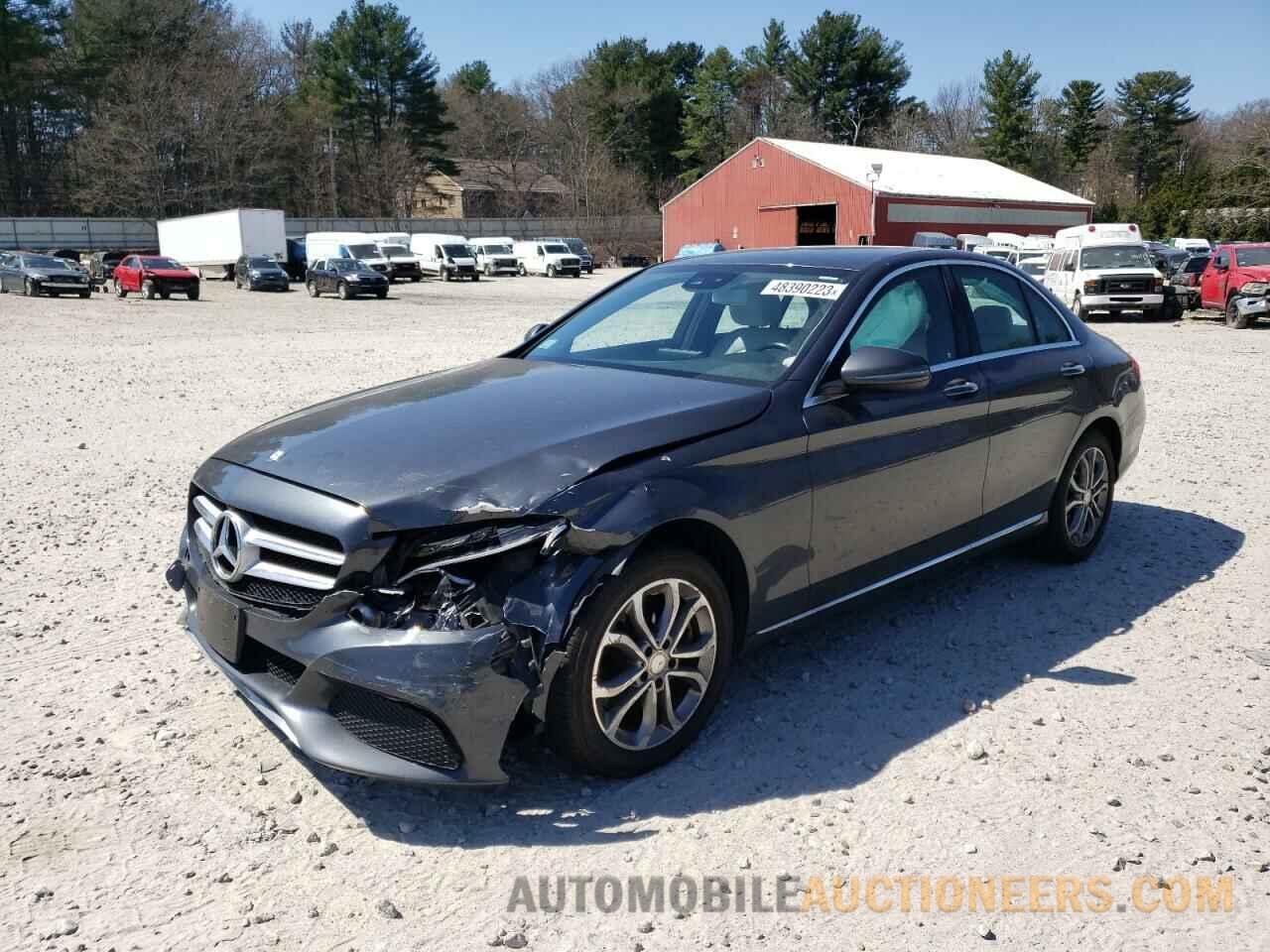 55SWF4KB8GU134425 MERCEDES-BENZ C-CLASS 2016