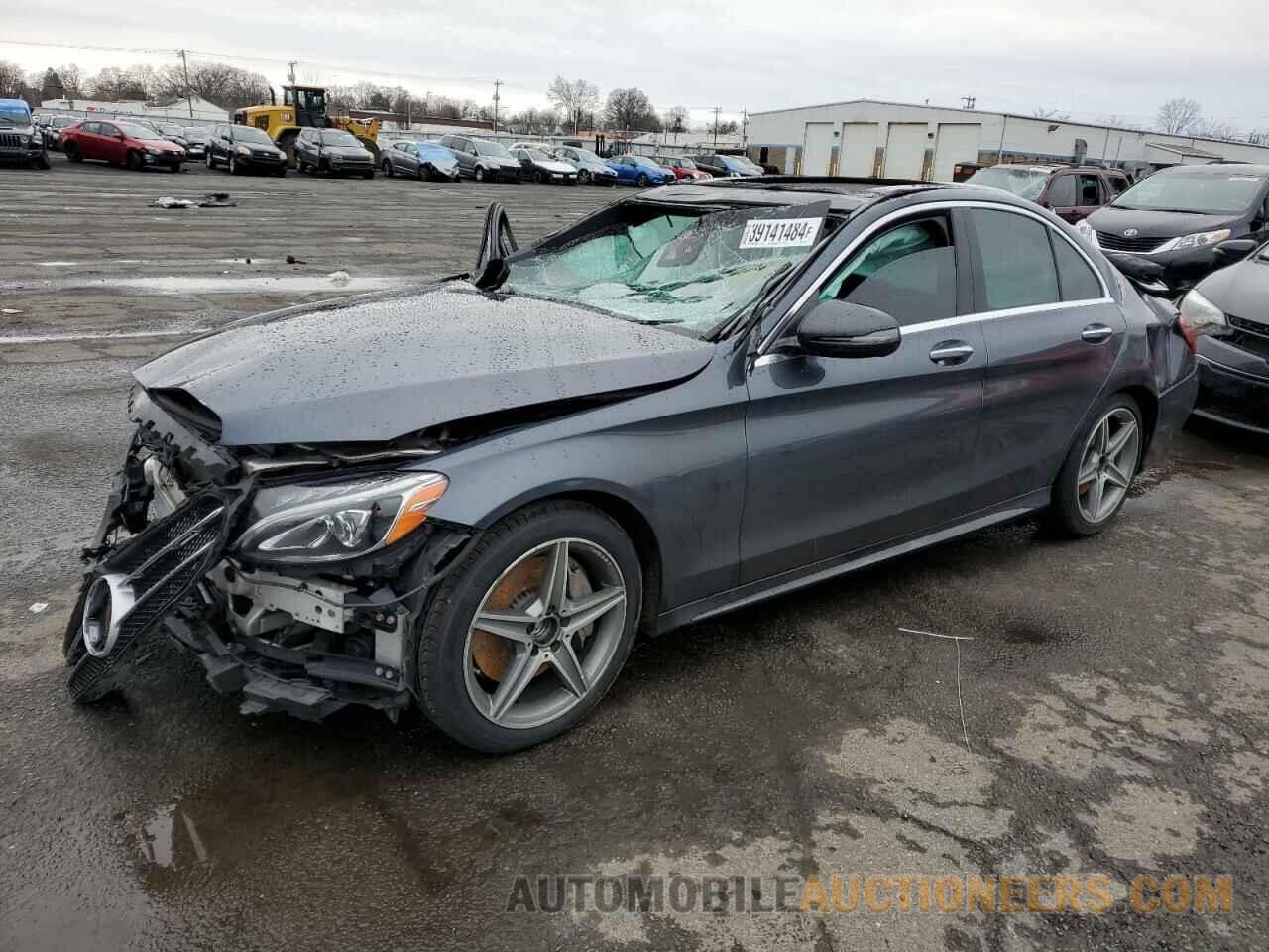 55SWF4KB8GU134795 MERCEDES-BENZ C-CLASS 2016