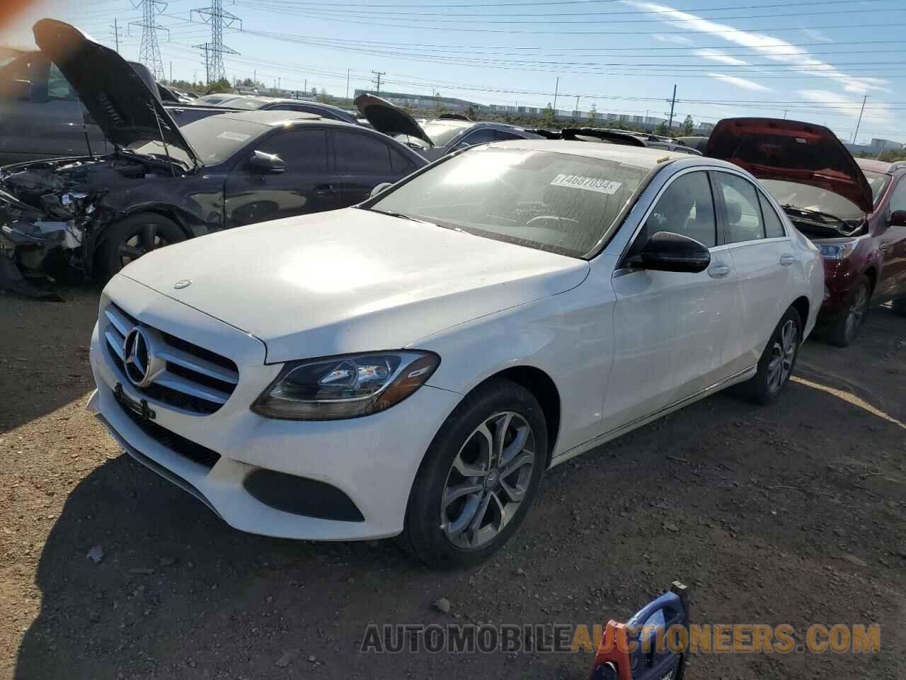 55SWF4KB8GU135011 MERCEDES-BENZ C-CLASS 2016