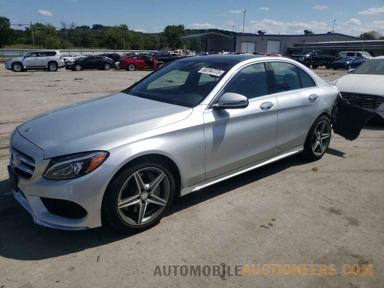 55SWF4KB8GU135171 MERCEDES-BENZ C-CLASS 2016