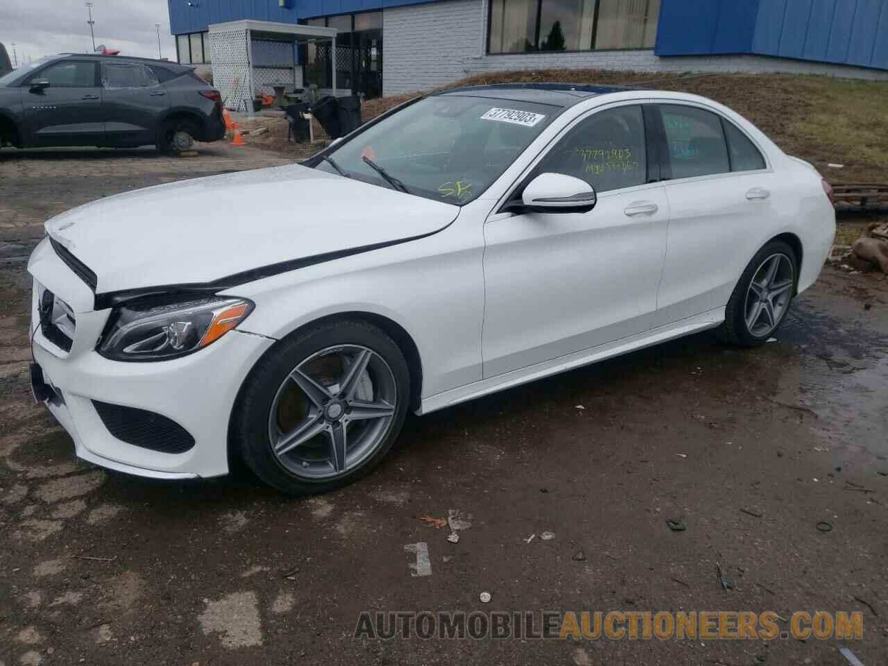 55SWF4KB8GU135896 MERCEDES-BENZ C-CLASS 2016