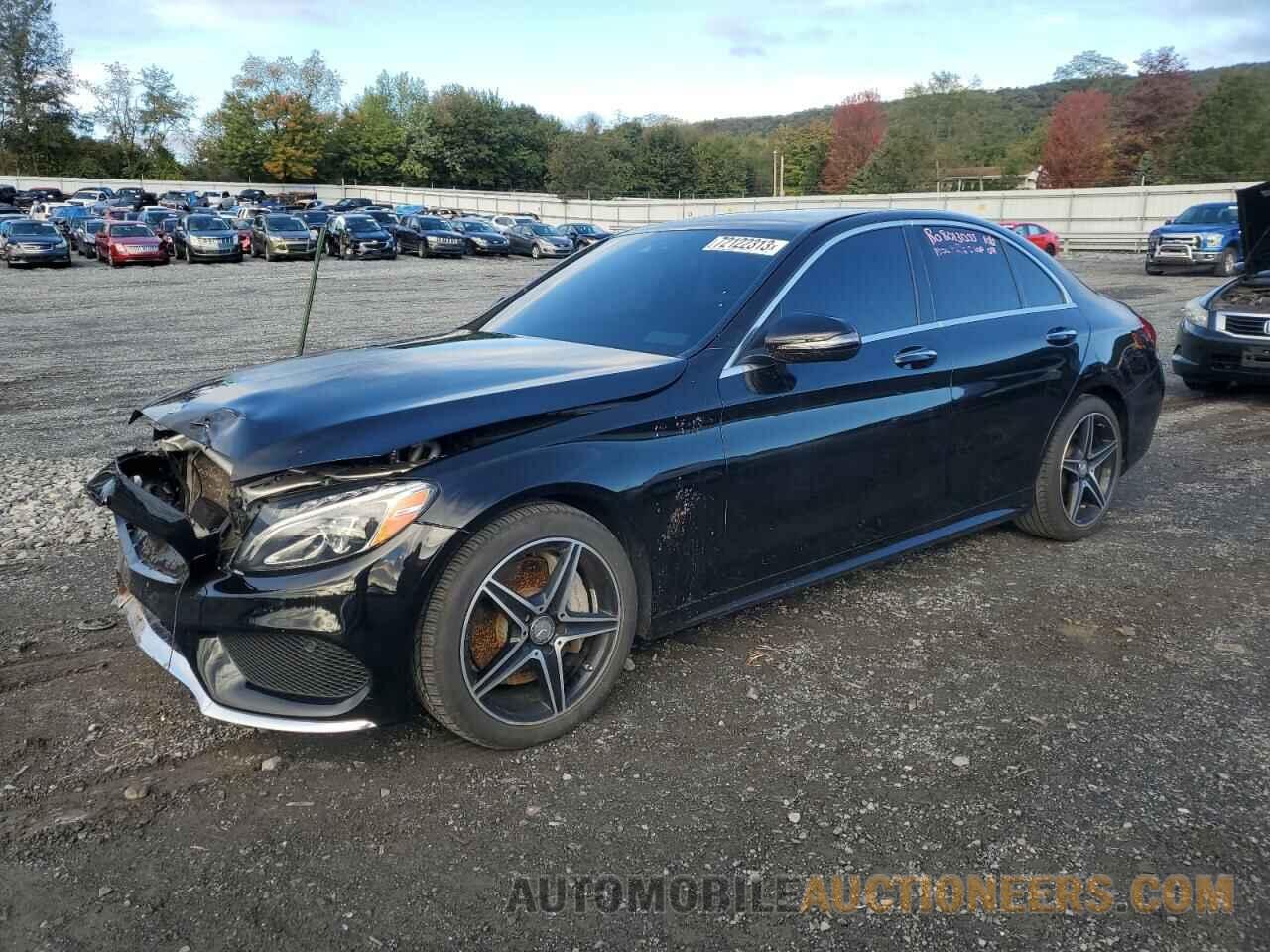 55SWF4KB8GU137048 MERCEDES-BENZ C-CLASS 2016