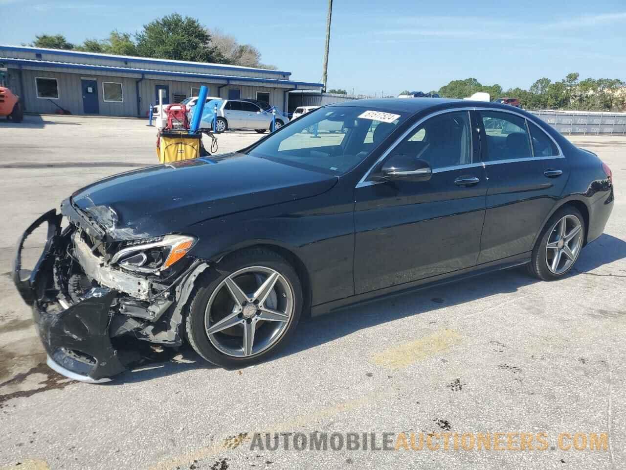 55SWF4KB8GU137339 MERCEDES-BENZ C-CLASS 2016