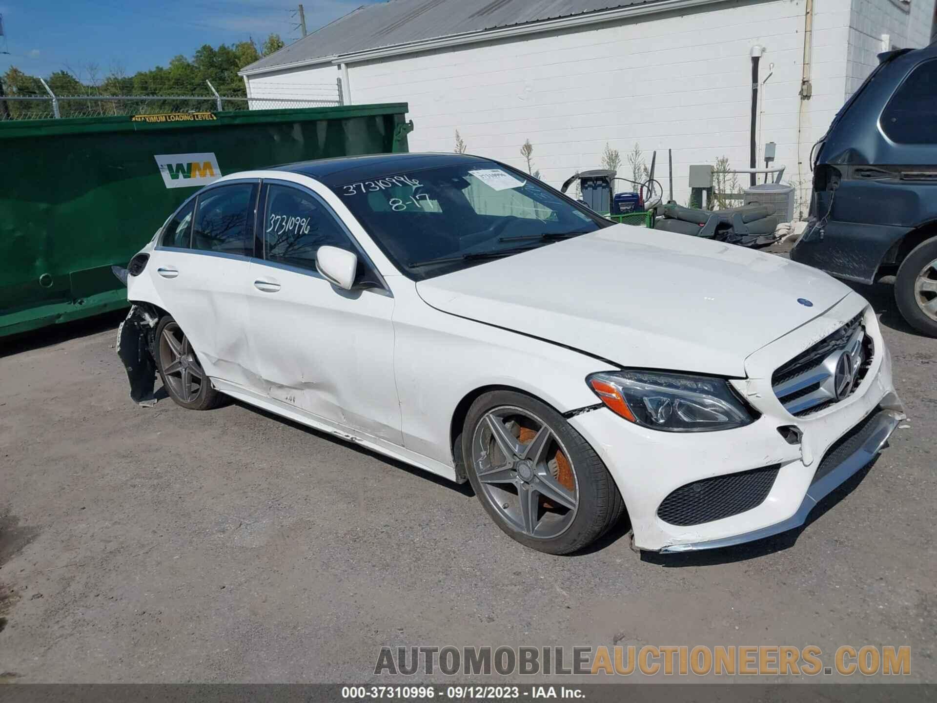 55SWF4KB8GU137695 MERCEDES-BENZ C 2016