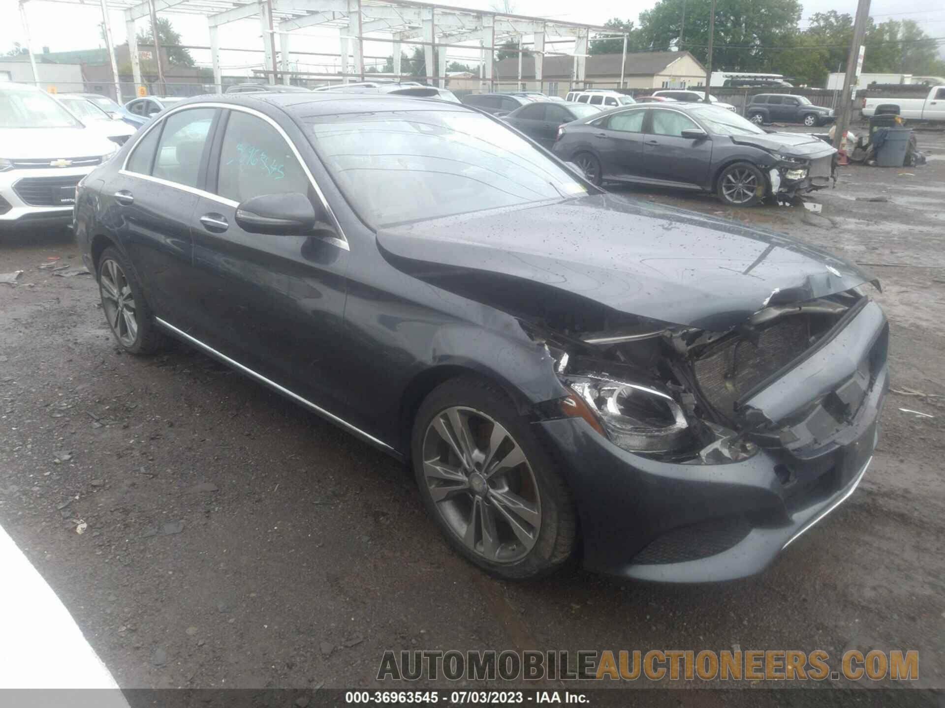 55SWF4KB8GU138037 MERCEDES-BENZ C-CLASS 2016