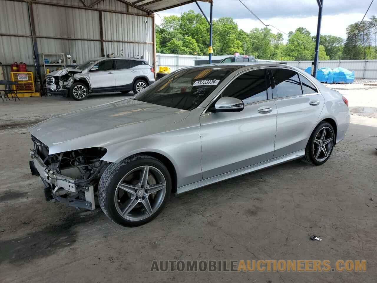 55SWF4KB8GU147787 MERCEDES-BENZ C-CLASS 2016