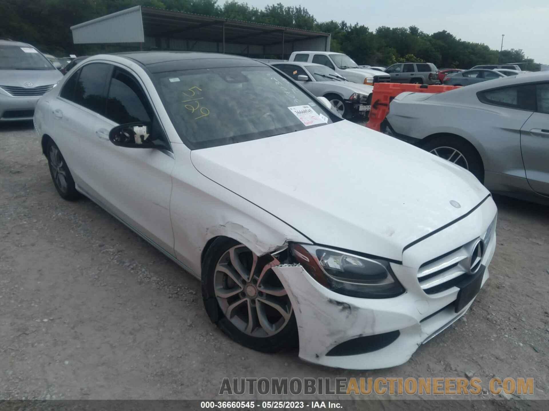 55SWF4KB8GU150236 MERCEDES-BENZ C-CLASS 2016