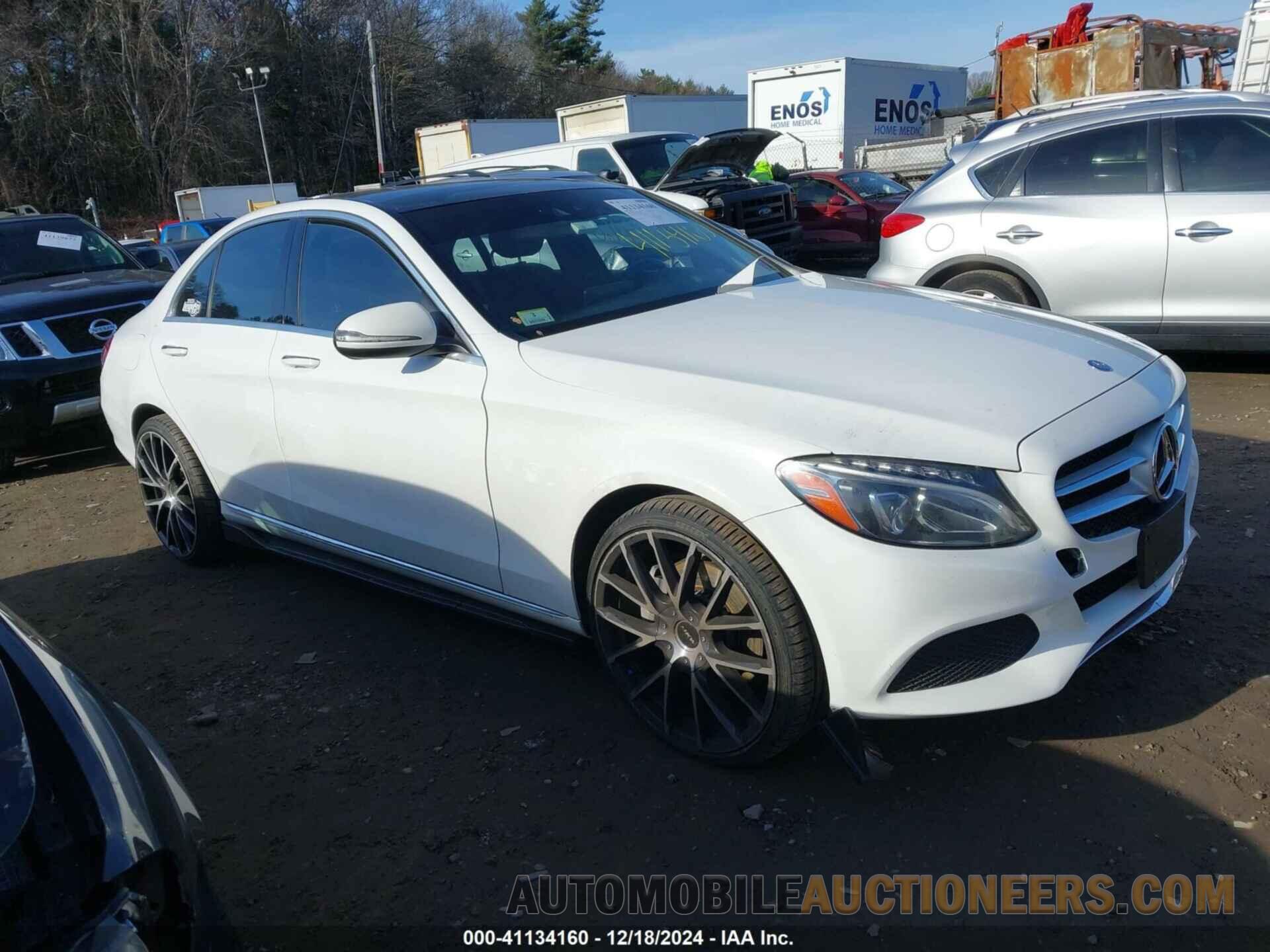 55SWF4KB8GU158580 MERCEDES-BENZ C 300 2016