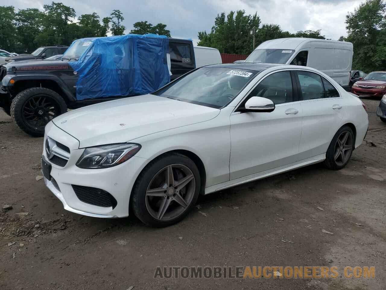 55SWF4KB8GU158630 MERCEDES-BENZ C-CLASS 2016