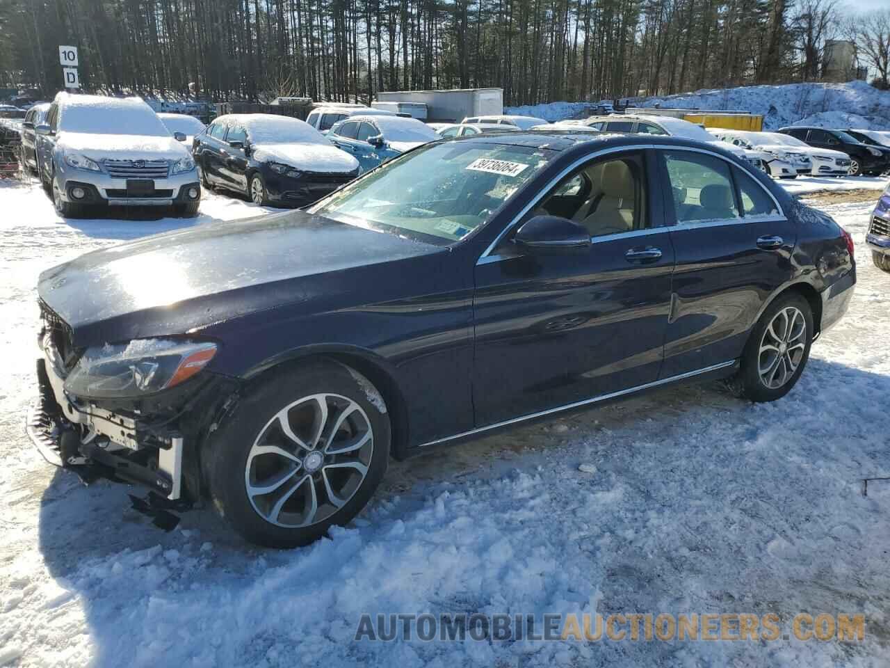 55SWF4KB8GU165397 MERCEDES-BENZ C-CLASS 2016