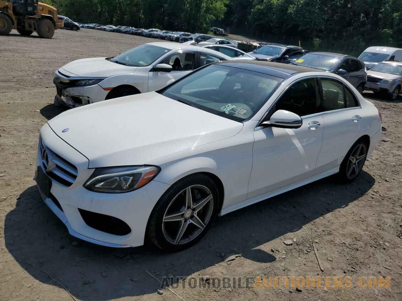 55SWF4KB8GU168543 MERCEDES-BENZ C-CLASS 2016