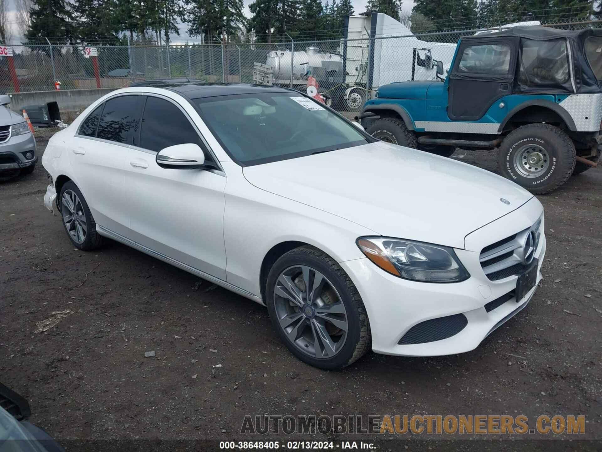 55SWF4KB8GU171734 MERCEDES-BENZ C 300 2016