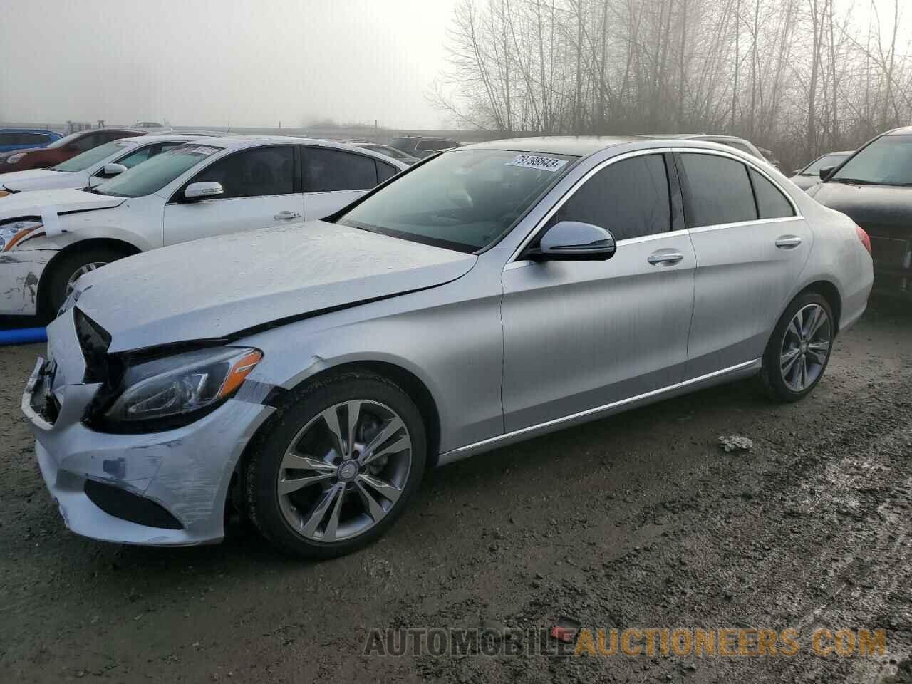 55SWF4KB8GU176657 MERCEDES-BENZ C-CLASS 2016