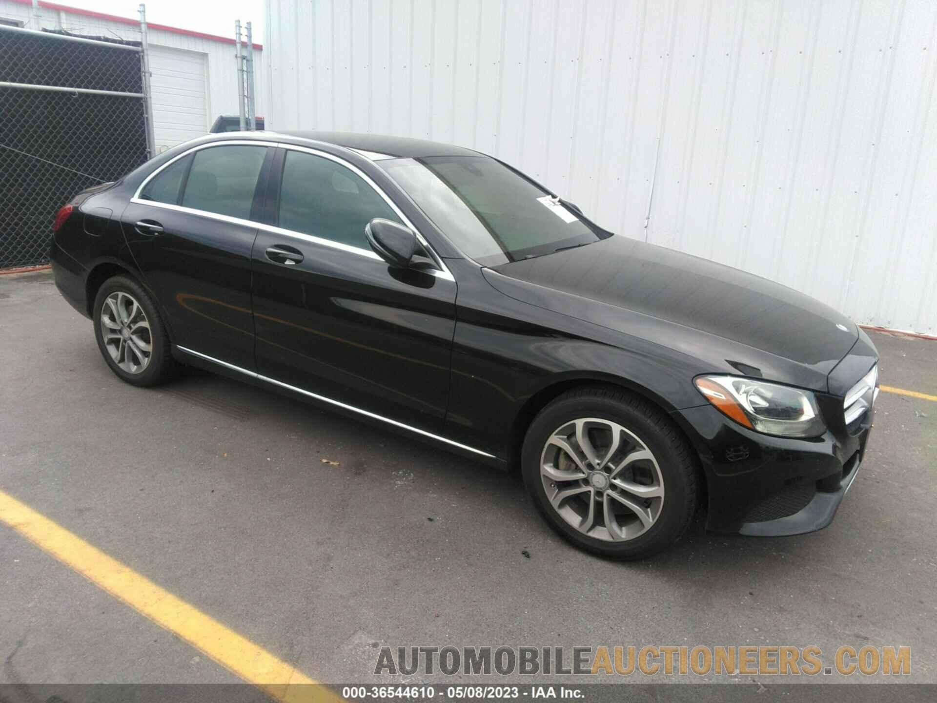 55SWF4KB8GU178831 MERCEDES-BENZ C-CLASS 2016