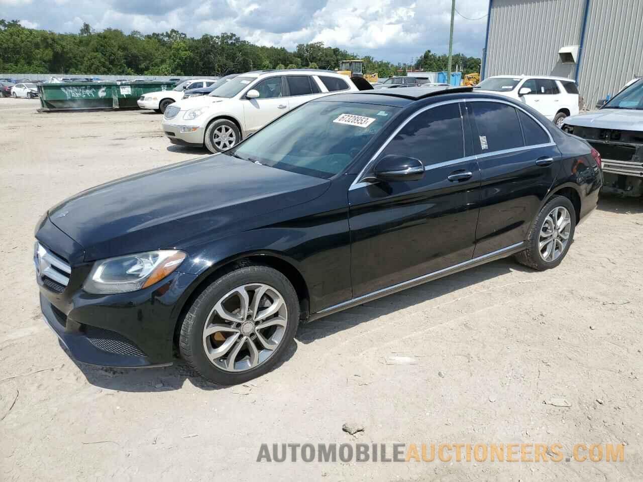 55SWF4KB8HU181374 MERCEDES-BENZ C-CLASS 2017