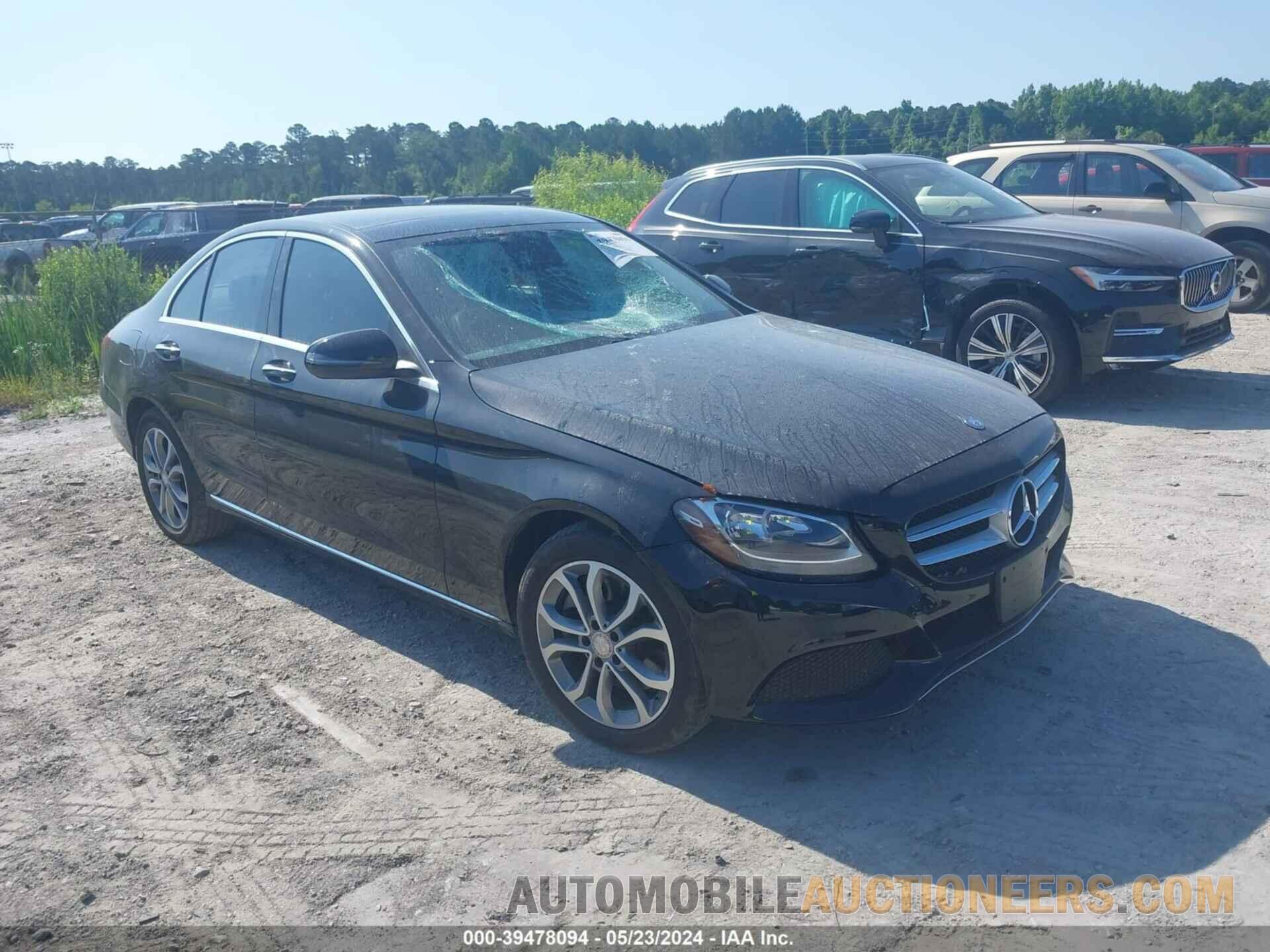 55SWF4KB8HU185375 MERCEDES-BENZ C 2017