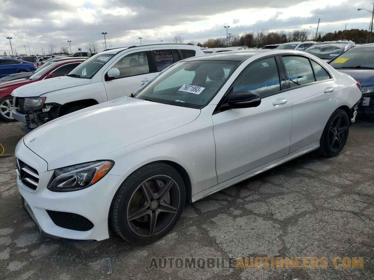 55SWF4KB8HU190057 MERCEDES-BENZ C-CLASS 2017