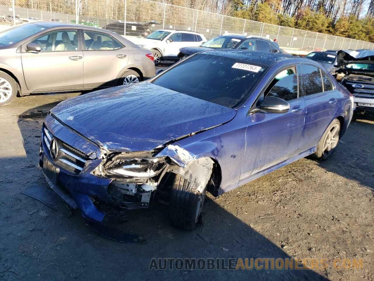 55SWF4KB8HU197736 MERCEDES-BENZ C-CLASS 2017