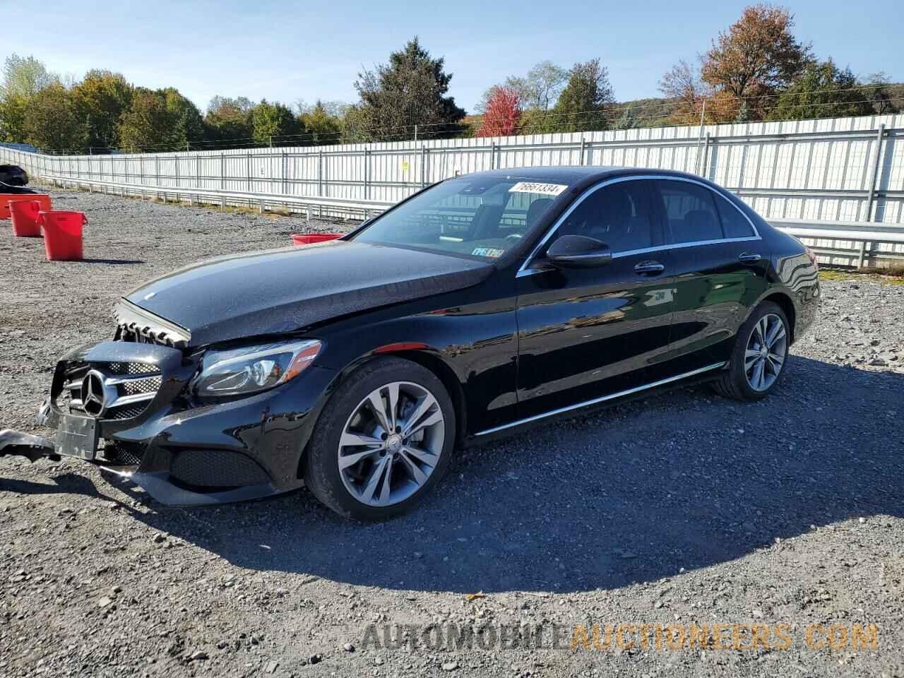 55SWF4KB8HU201638 MERCEDES-BENZ C-CLASS 2017