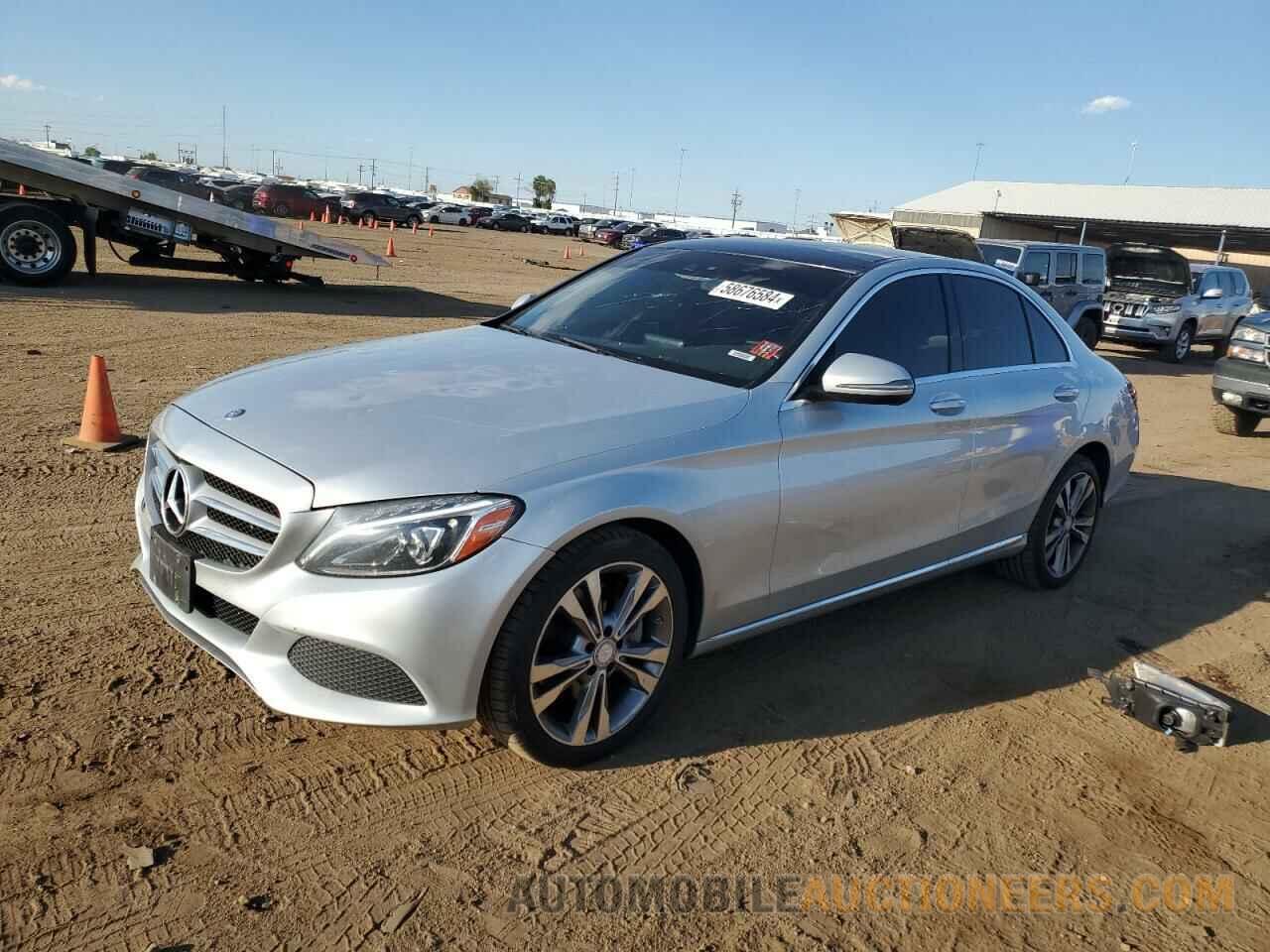 55SWF4KB8HU207083 MERCEDES-BENZ C-CLASS 2017