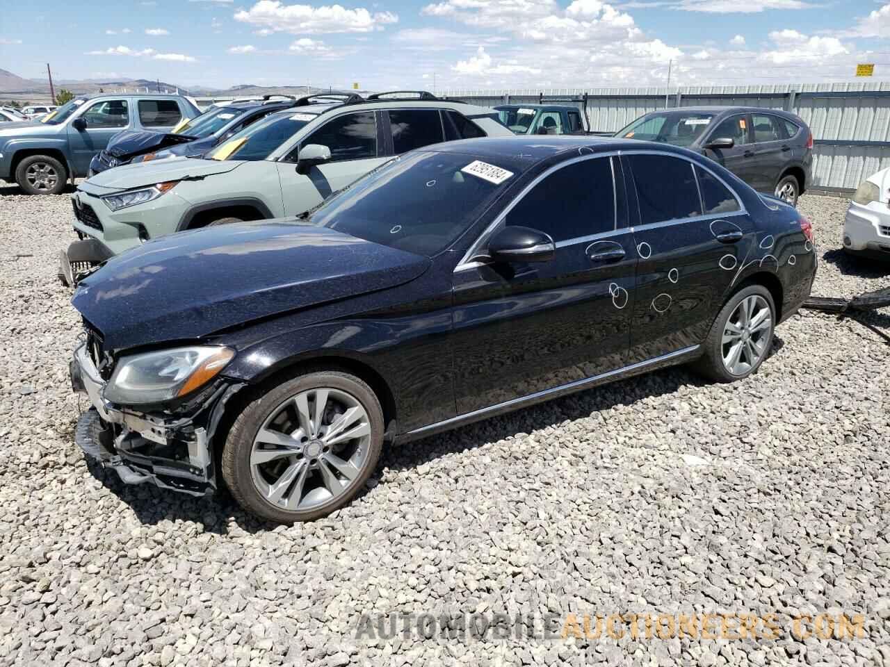 55SWF4KB8HU207553 MERCEDES-BENZ C-CLASS 2017