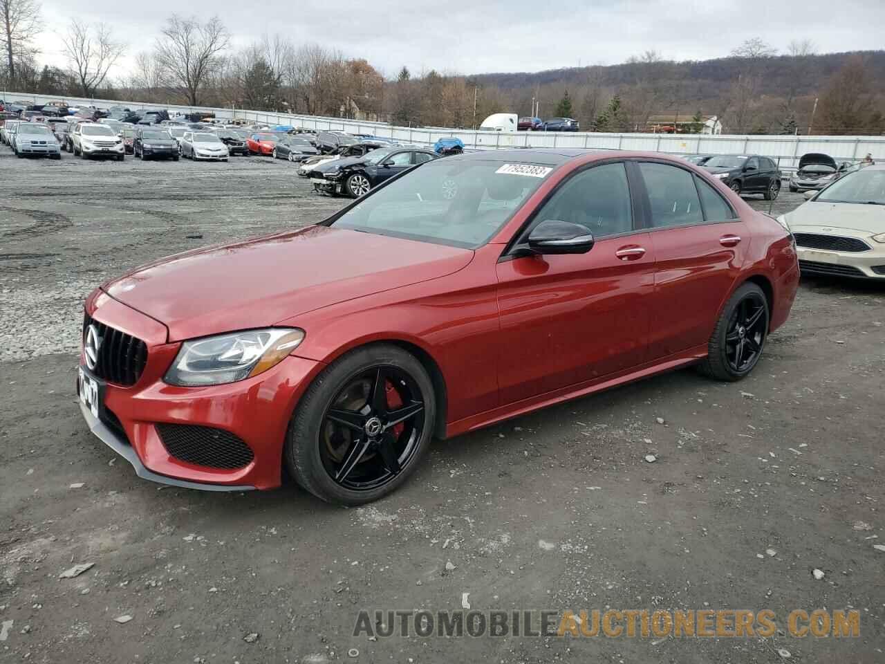 55SWF4KB8HU214213 MERCEDES-BENZ C-CLASS 2017