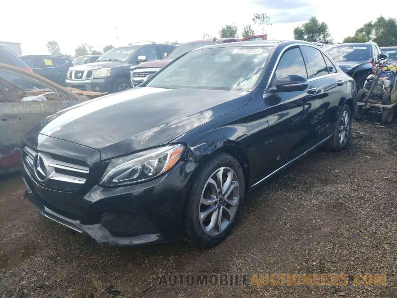 55SWF4KB8HU219623 MERCEDES-BENZ C-CLASS 2017