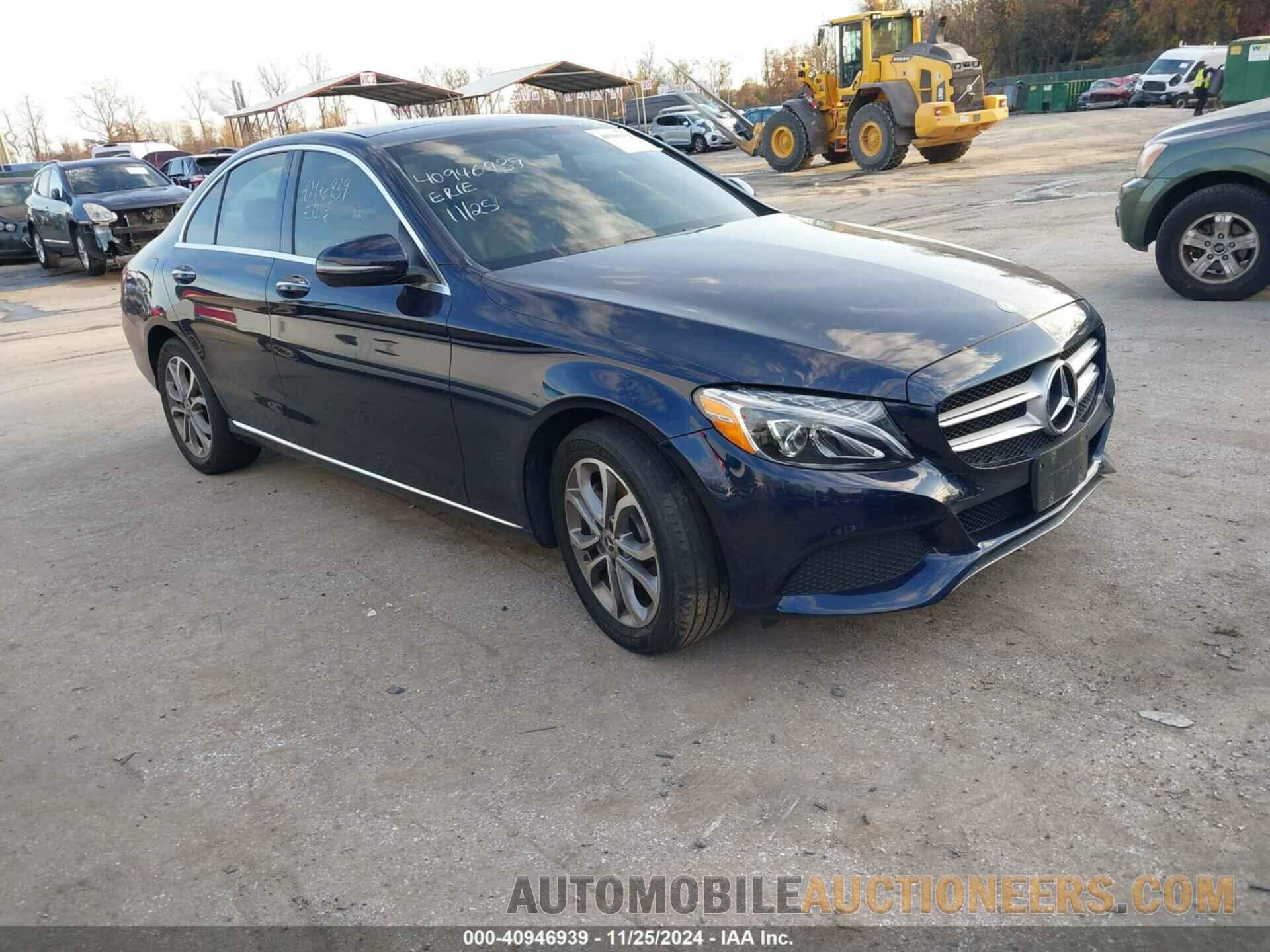 55SWF4KB8HU222442 MERCEDES-BENZ C 300 2017