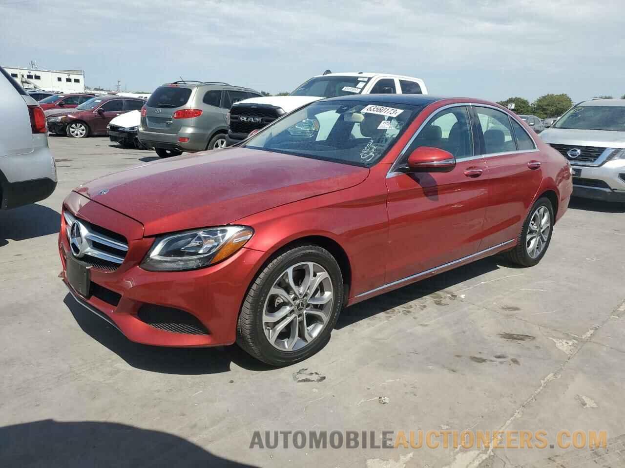 55SWF4KB8HU226524 MERCEDES-BENZ C-CLASS 2017